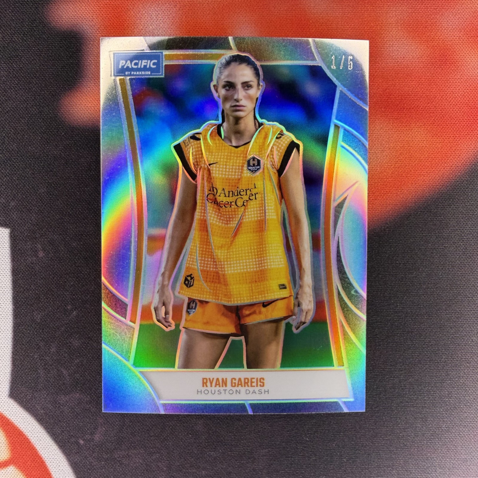 2025 Parkside Pacific Ryan Gareis /5 Silver 🔥 NWSL Houston Dash #194 2025 Parkside Pacific Ryan Gareis /5 Silver 🔥 NWSL Houston Dash #194