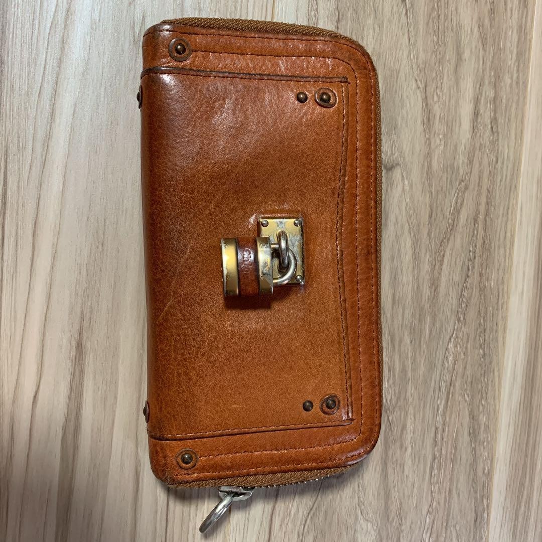 CHLOE Paddington Long Wallet Heavily Worn Overall Not Sticky Still Functional