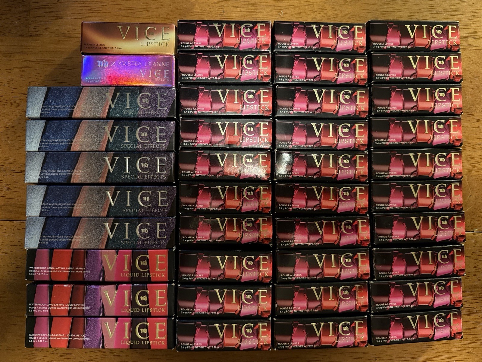 Urban Decay Vice Lipstick Lot 40 NEW NIB Discontinued Liquid Special Effects Urban Decay Vice Lipstick Lot 40 NEW NIB Discontinued Liquid Special Effects