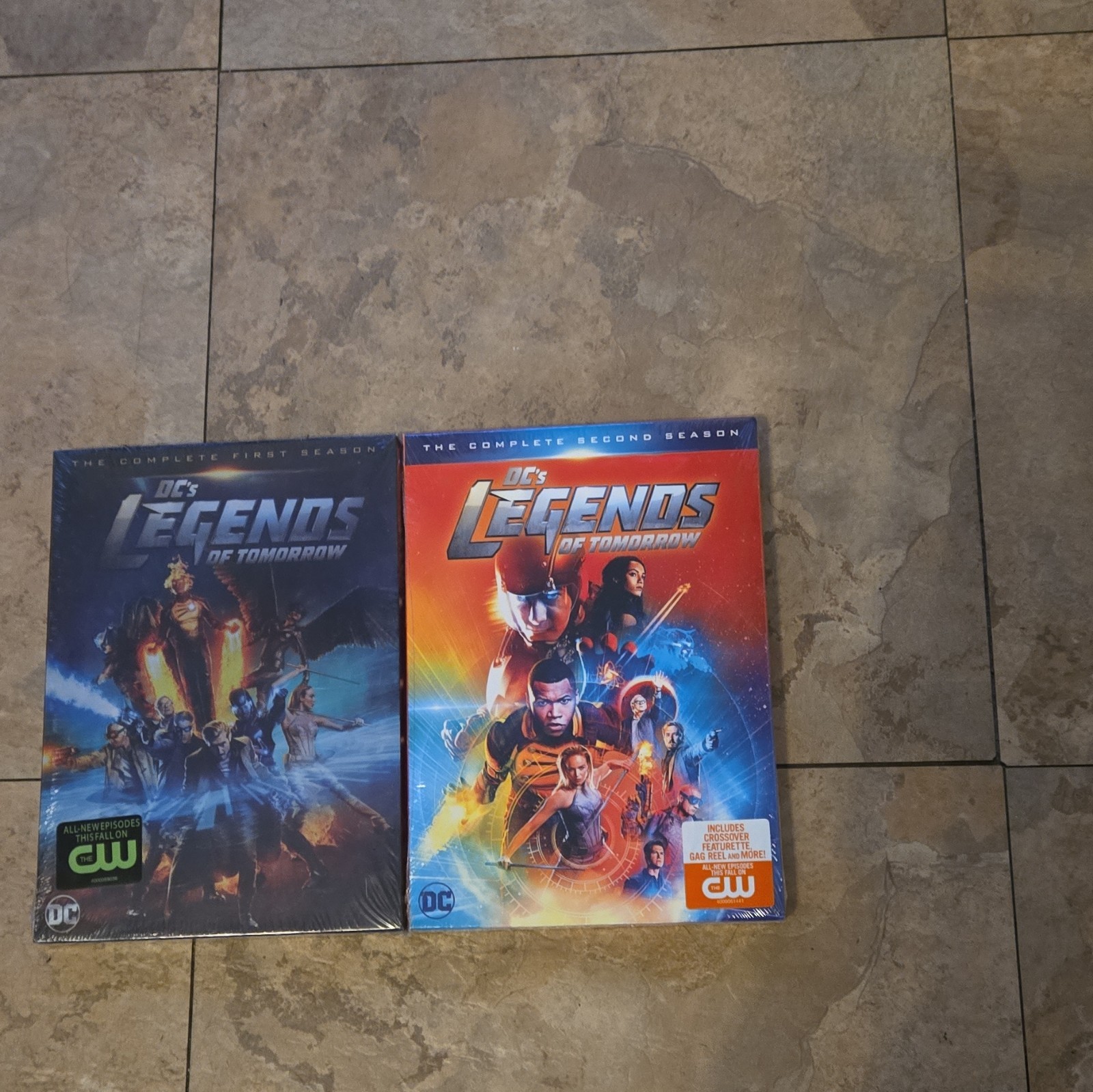 DC's Legends of Tomorrow DVD Seasons 1-2 TV Series Box Set DC Franchise DC's Legends of Tomorrow DVD Seasons 1-2 TV Series Box Set DC Franchise