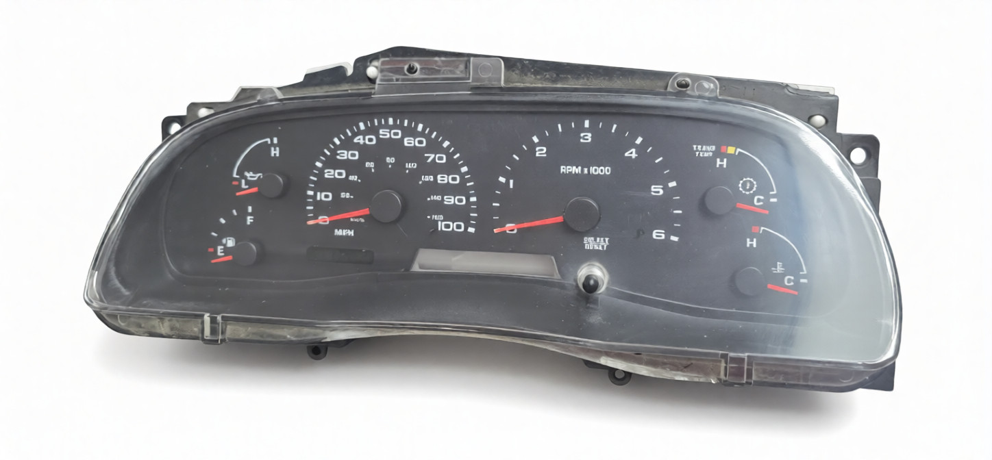 2003 Ford F250 F350 Super Duty Speedometer Gauges Cluster MPH Automatic Gasoline