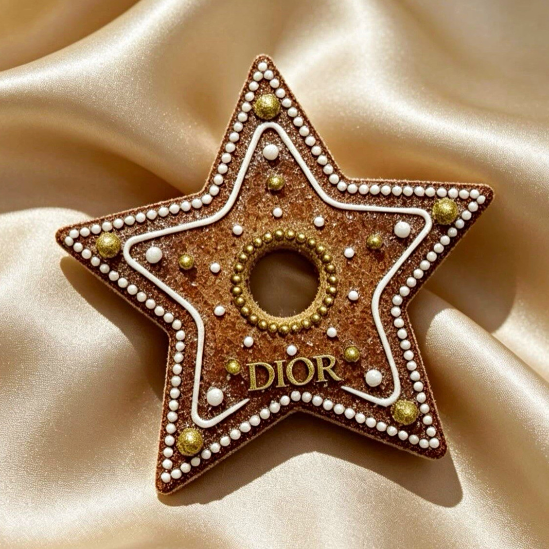 Dior Gingerbread Cookie Star Ornament Holiday 2026 (Rare) Dior Gingerbread Cookie Star Ornament Holiday 2026 (Rare)