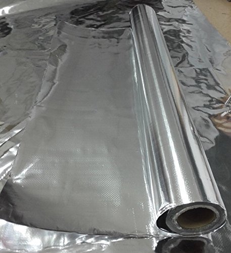 1000 sqft of Radiant Shield Solar Foil Reflective NASA Insulation Barrier 1000 sqft of Radiant Shield Solar Foil Reflective NASA Insulation Barrier