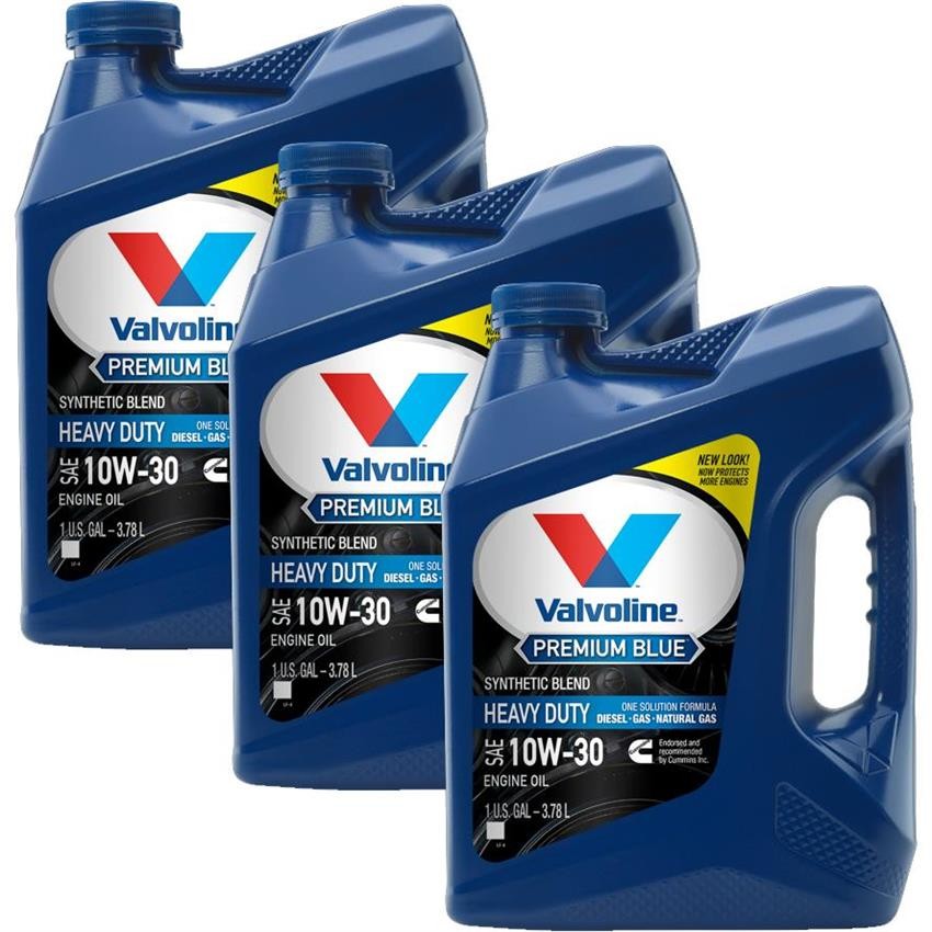 Valvoline 818289 Premium Blue 8600 Engine Oil, 10W-30, 3x1 Gal Valvoline 818289 Premium Blue 8600 Engine Oil, 10W-30, 3x1 Gal