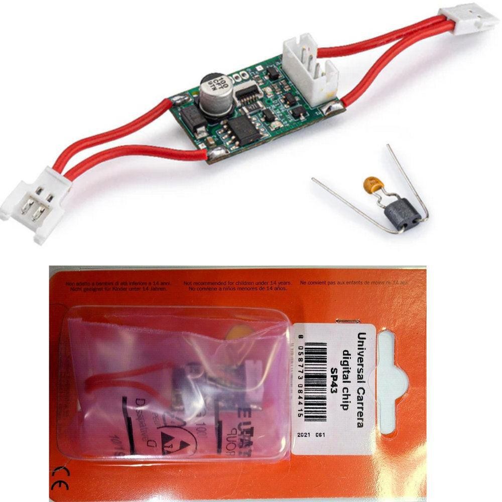 Slot.it SP43 Digital Chip Conversion for Carrera Digital 1/32 Slot Car SISP43
