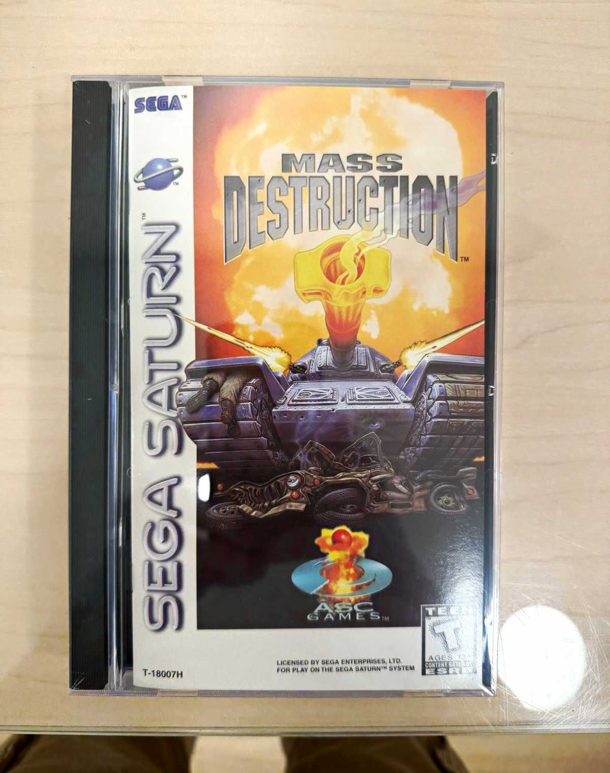 ASC Games Mass Destruction Sega Saturn (US/Canada) NIB ASC Games Mass Destruction Sega Saturn (US/Canada) NIB