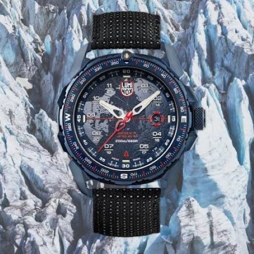 Luminox Ice-Sar Arctic Rescue 1200 Series 46mm Stainless Steel Blue Dial XL.1203 Luminox Ice-Sar Arctic Rescue 1200 Series 46mm Stainless Steel Blue Dial XL.1203
