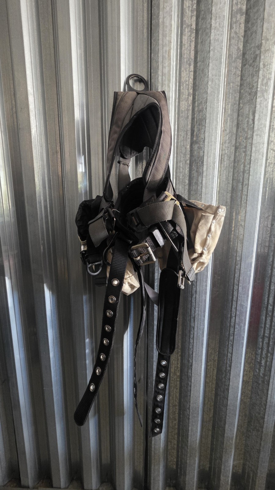 FrenchCreek Stratos 22850BH-ALT Tower Climbing Harness + Buckingham Lanyard