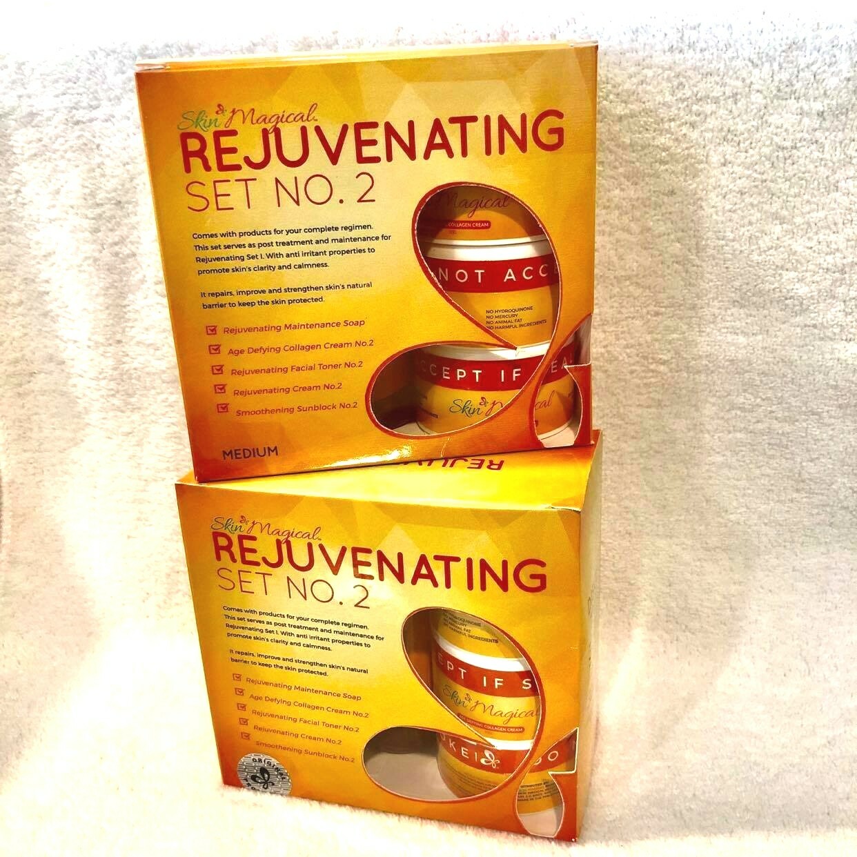 2x SKIN MAGICAL REJUVENATING SET# 2  100% AUTHENTIC US SELLER