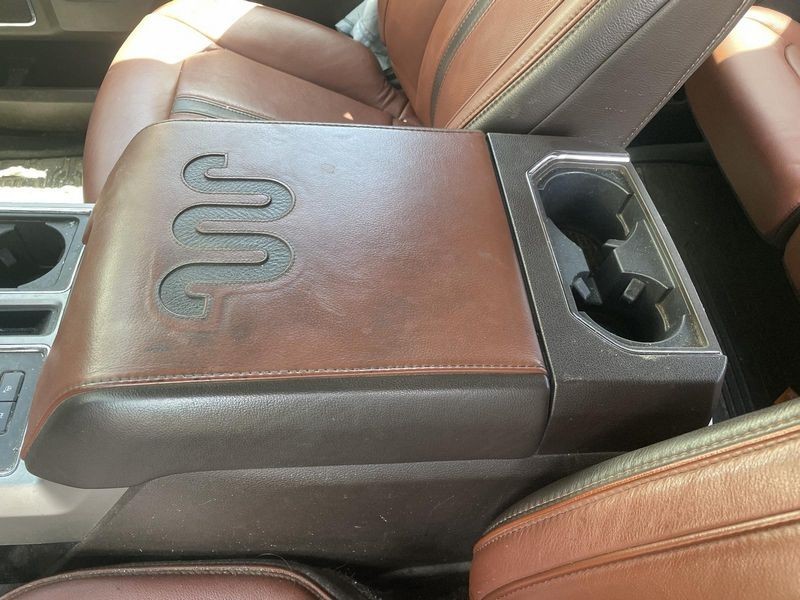 2017-2020 Ford Truck F150 Front Floor Center Console King Ranch BROWN