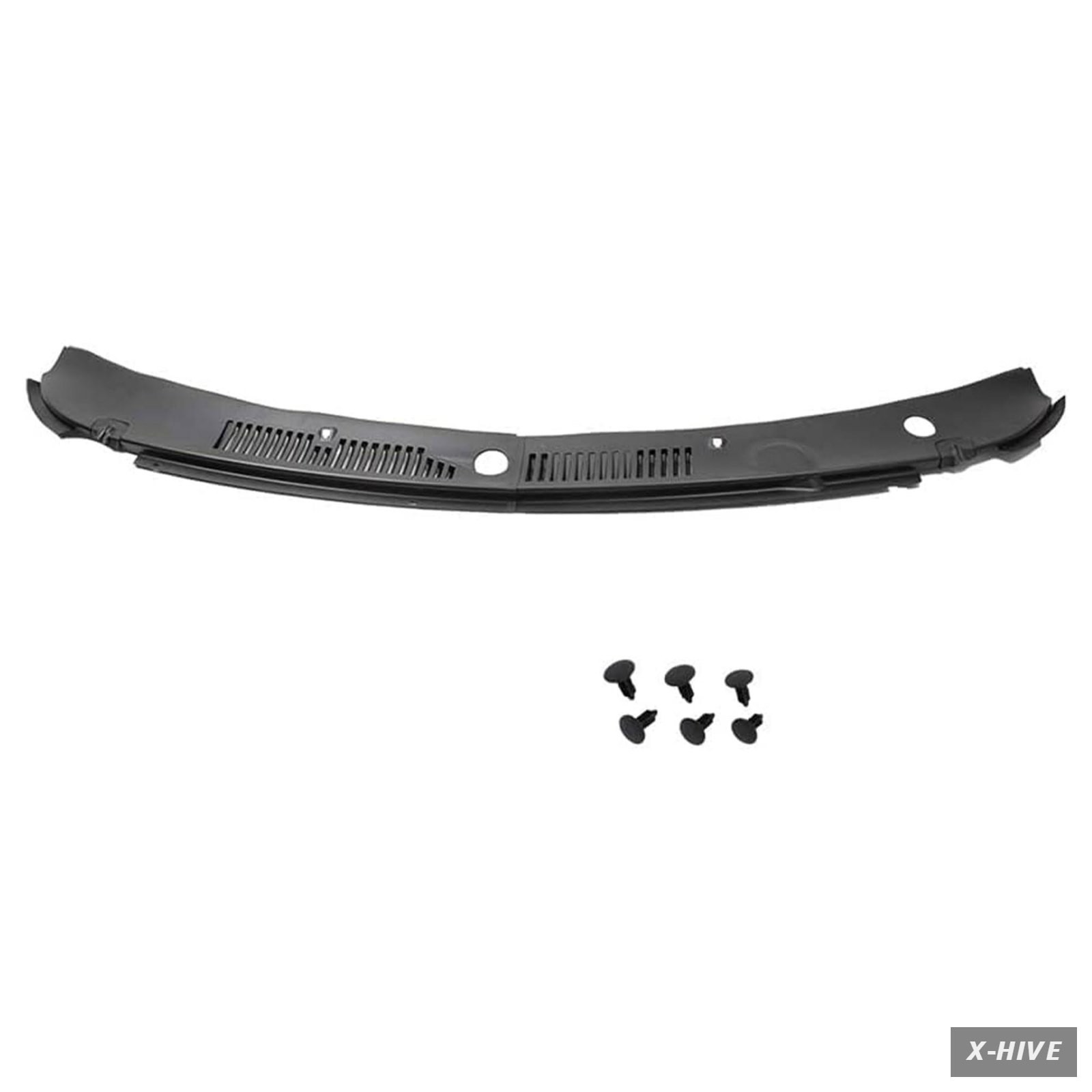 Replacement Improved 2-Piece Windshield Wiper Cowl Grille Vent Cover Panel Hood