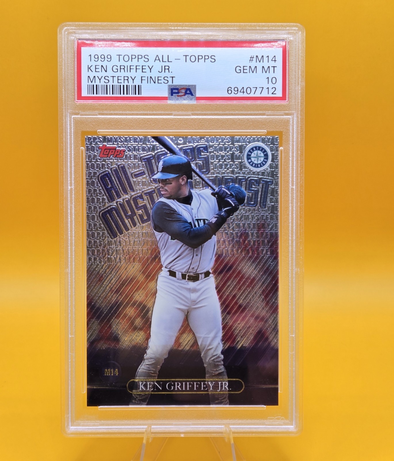 1999 Topps All-Topps Mystery Finest Ken Griffey Jr #M14🔥PSA 10🔥 1999 Topps All-Topps Mystery Finest Ken Griffey Jr #M14🔥PSA 10🔥