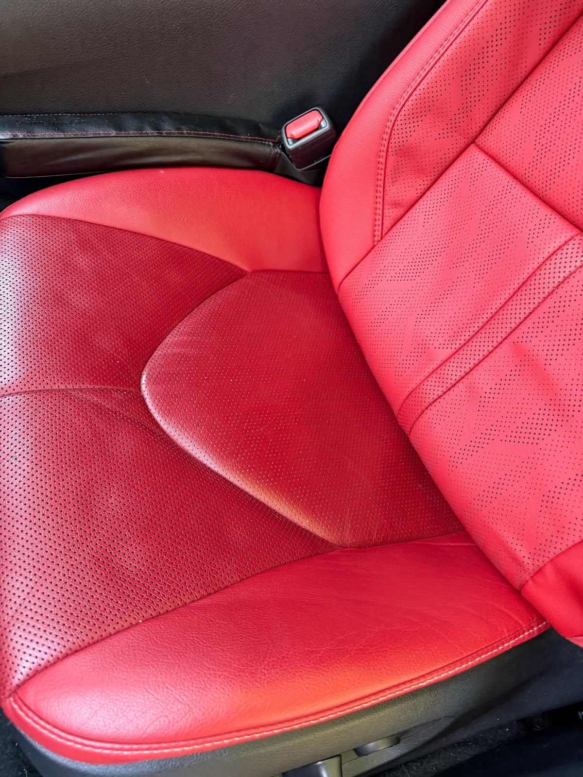 2026 Toyota Camry XSE Factory Red Leather Interior New Car take off's