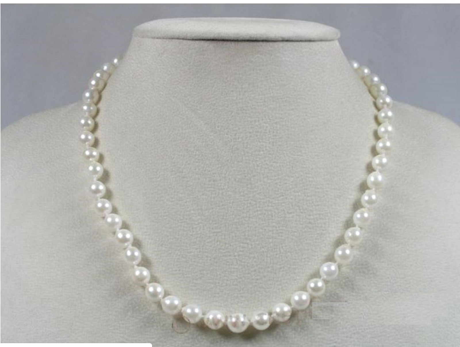 Baroque Akoya Saltwater Cultured Pearl Necklace 20 Baroque Akoya Saltwater Cultured Pearl Necklace 20