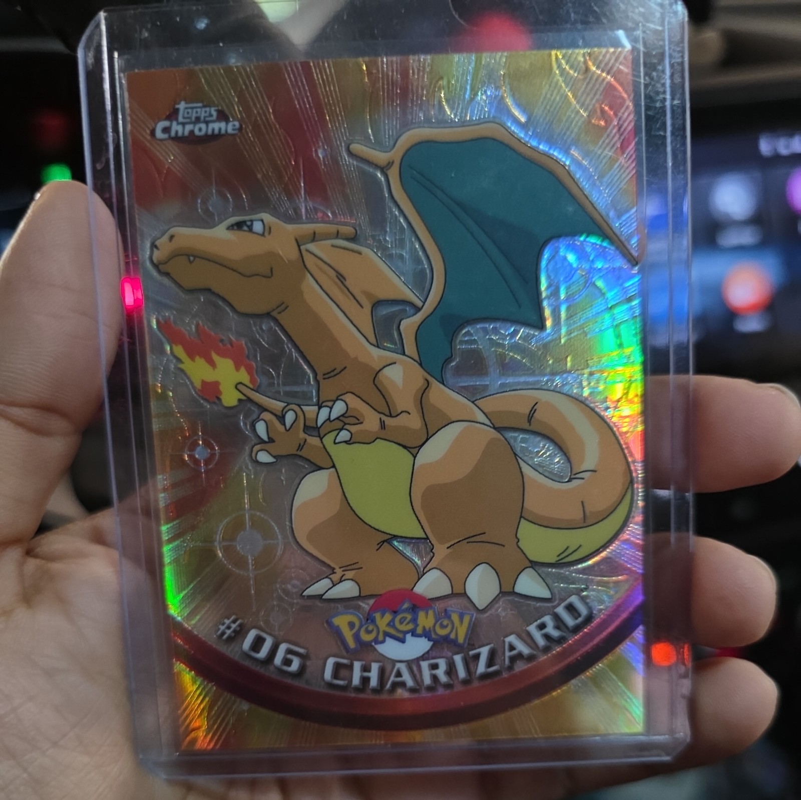 Topps Spectra Chrome Charizard Topps Spectra Chrome Charizard