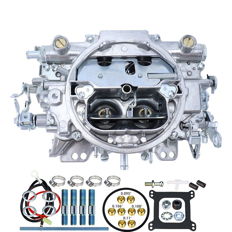 650 CFM 4 Barrel Carburetor for Edelbrock 1905 AVS2 Series Manual Choke