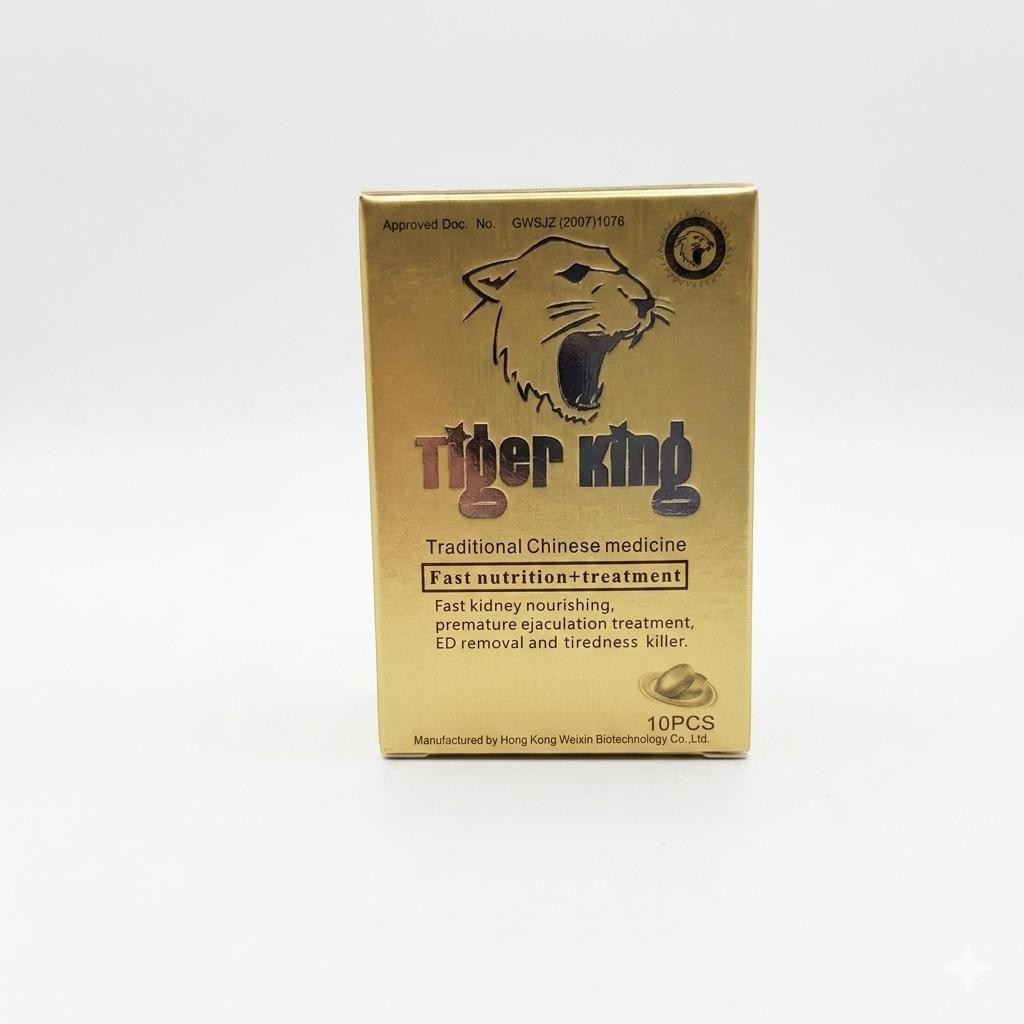 Tiger King Super Potency Booster, 10 tabs Tiger King Super Potency Booster, 10 tabs