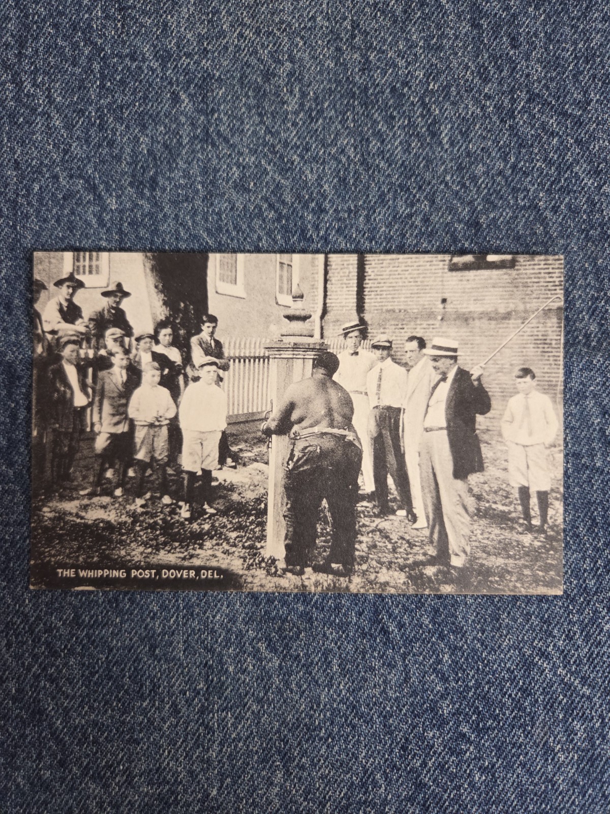 Post Card. Whipping Post, Dover Delaware