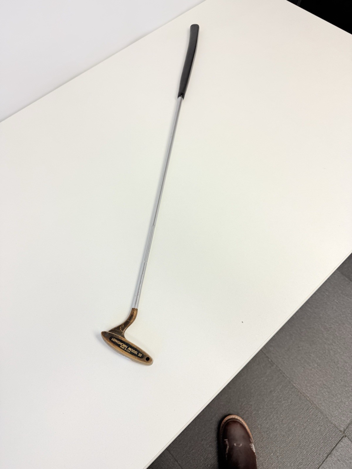 Vintage Longhorn Model 25 Putter, 34\