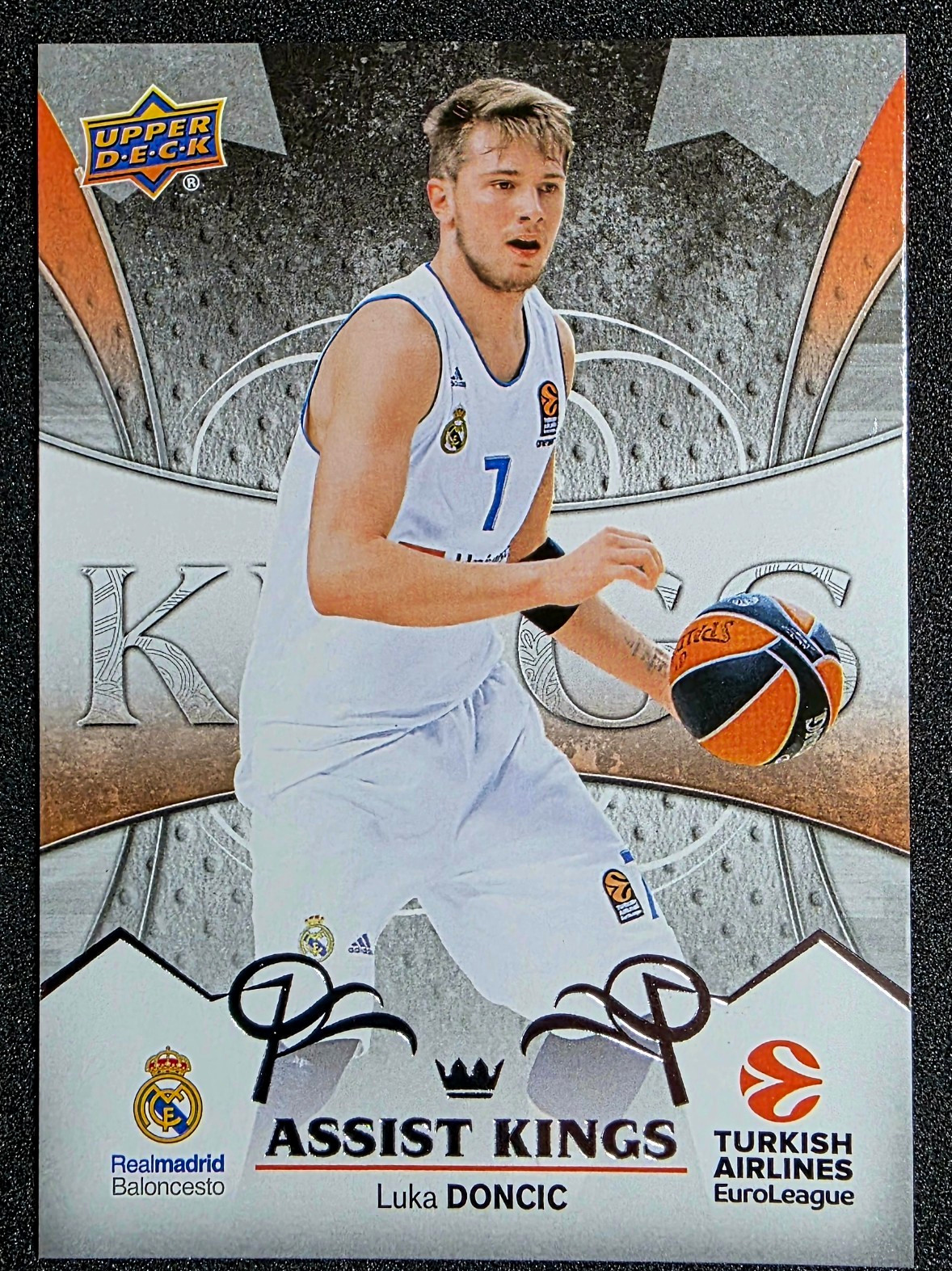 Upper Deck 2017-18 EuroLeague Assist Kings AK-1 Luka Doncic Real Madrid Upper Deck 2017-18 EuroLeague Assist Kings AK-1 Luka Doncic Real Madrid