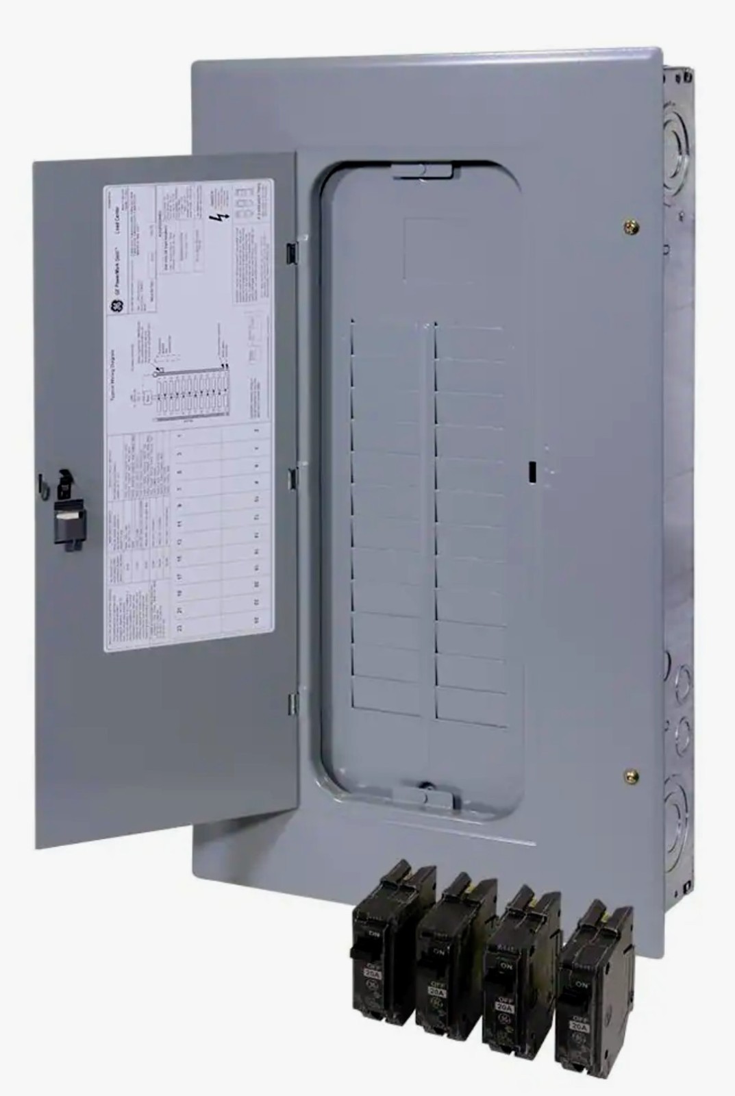 GE PowerMark Gold Main Lug 125 Amps 24 Space 24 Circuit TLM2412CCUG1K