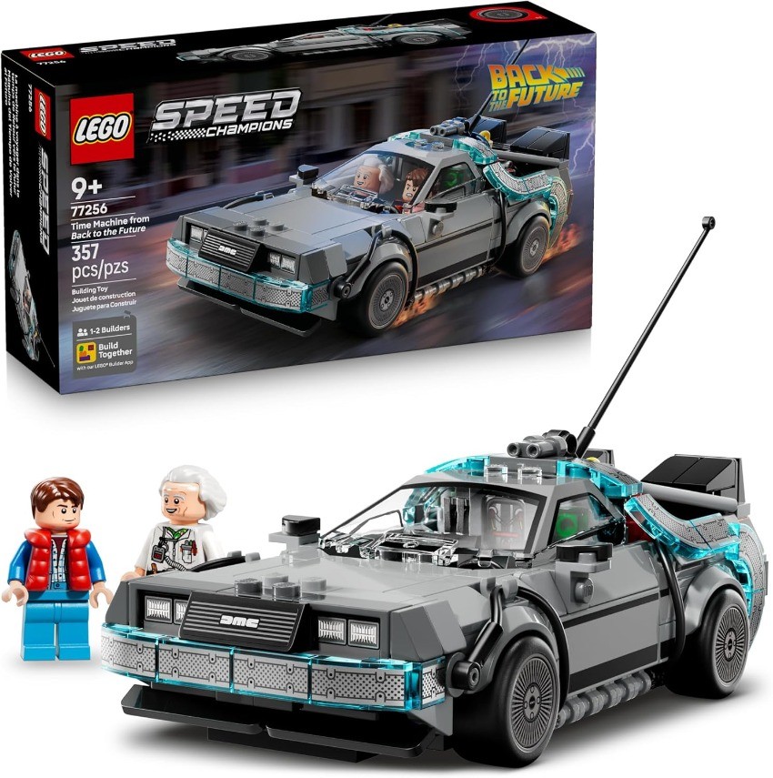 LEGO Speed Champions Time Machine from Back to The Future Building Toy 77256 LEGO Speed Champions Time Machine from Back to The Future Building Toy 77256