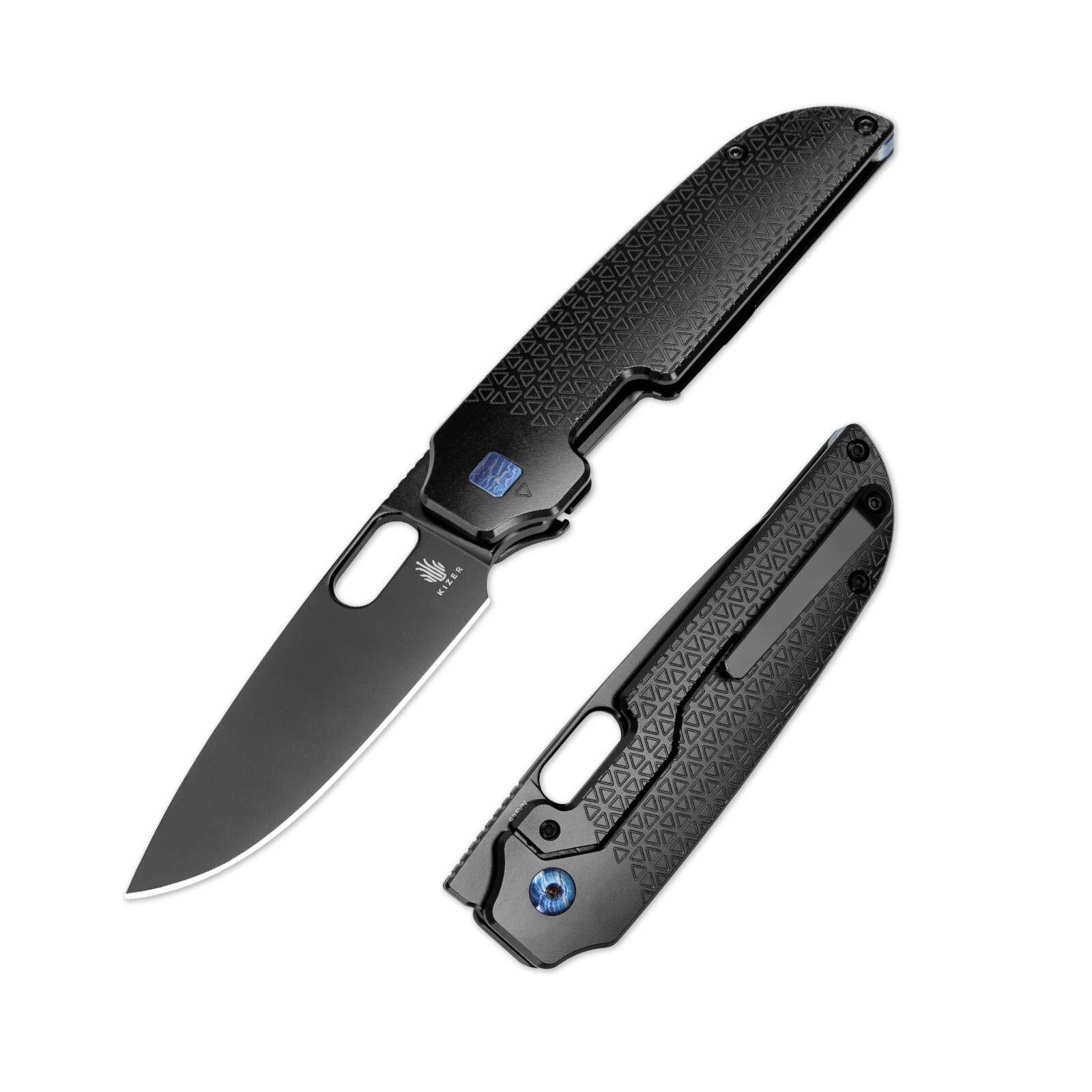 Kizer Varatas S35VN Blade Frame Lock Titanium Handle Ki3637A2 Kizer Varatas S35VN Blade Frame Lock Titanium Handle Ki3637A2