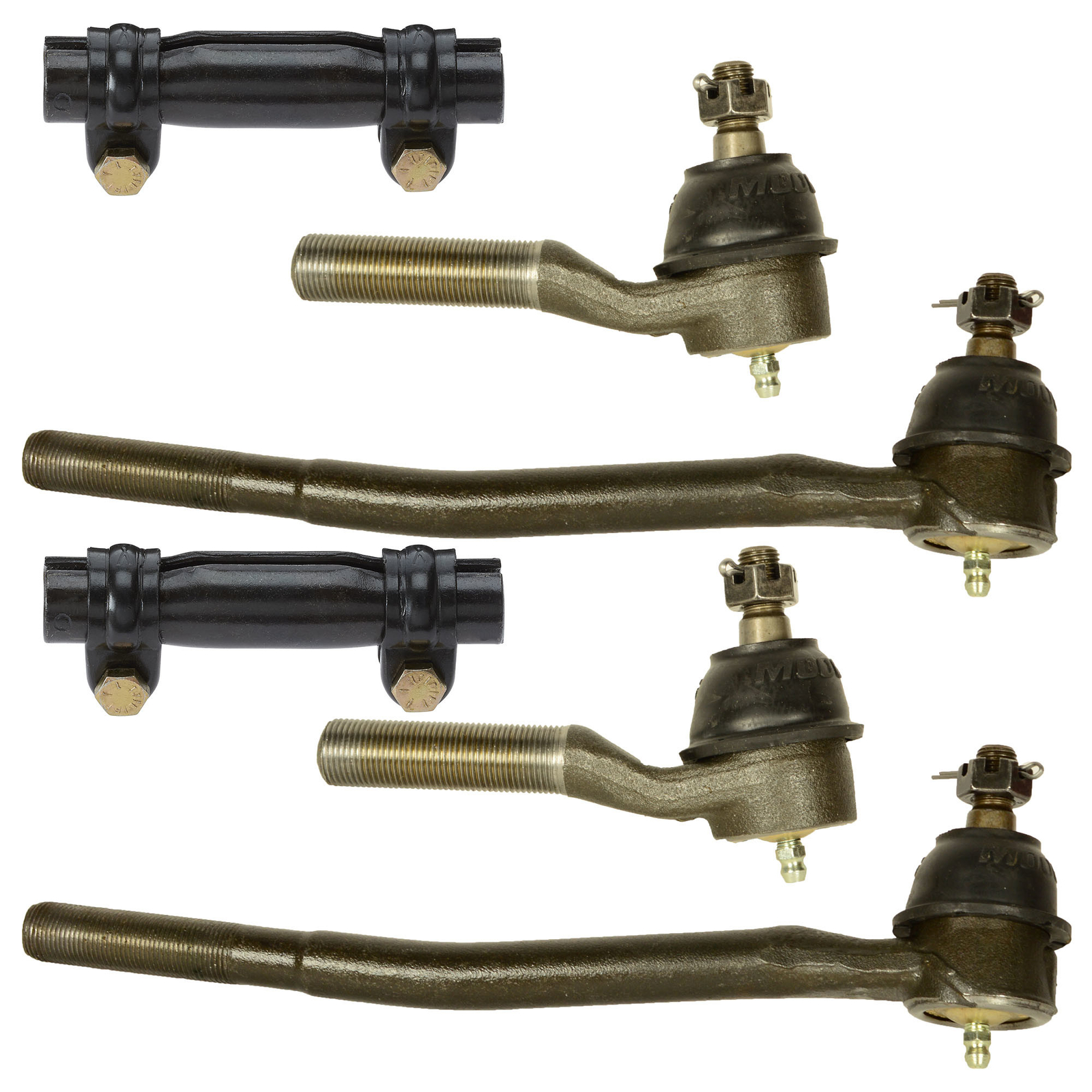 MOOG Inner & Outer Tie Rod Ends Kit Set 6PC For Falcon Fairland Mustang Ranchero