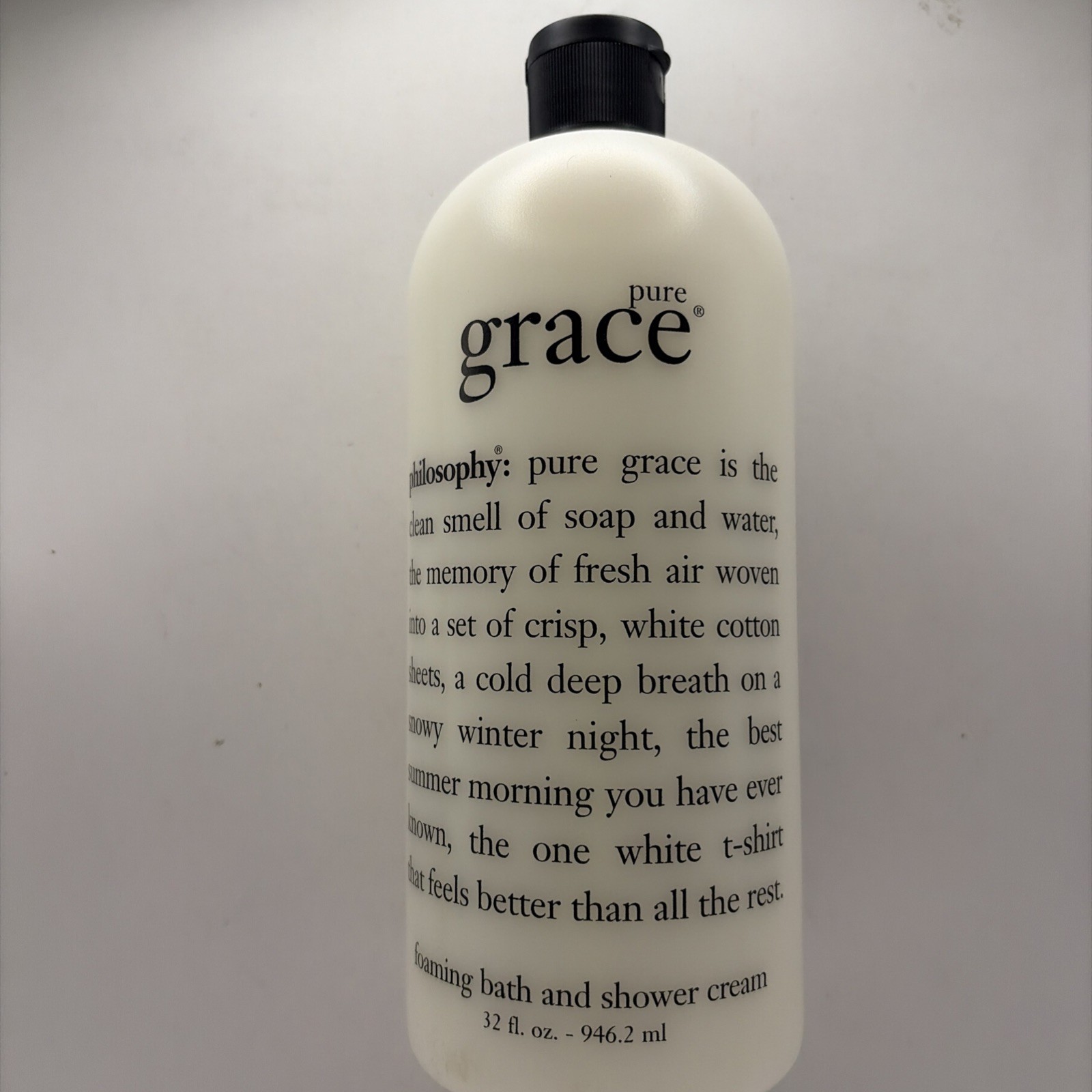 NEW Sealed Philosophy Pure Grace Foaming Bath and Shower Cream 32 fl oz NEW Sealed Philosophy Pure Grace Foaming Bath and Shower Cream 32 fl oz