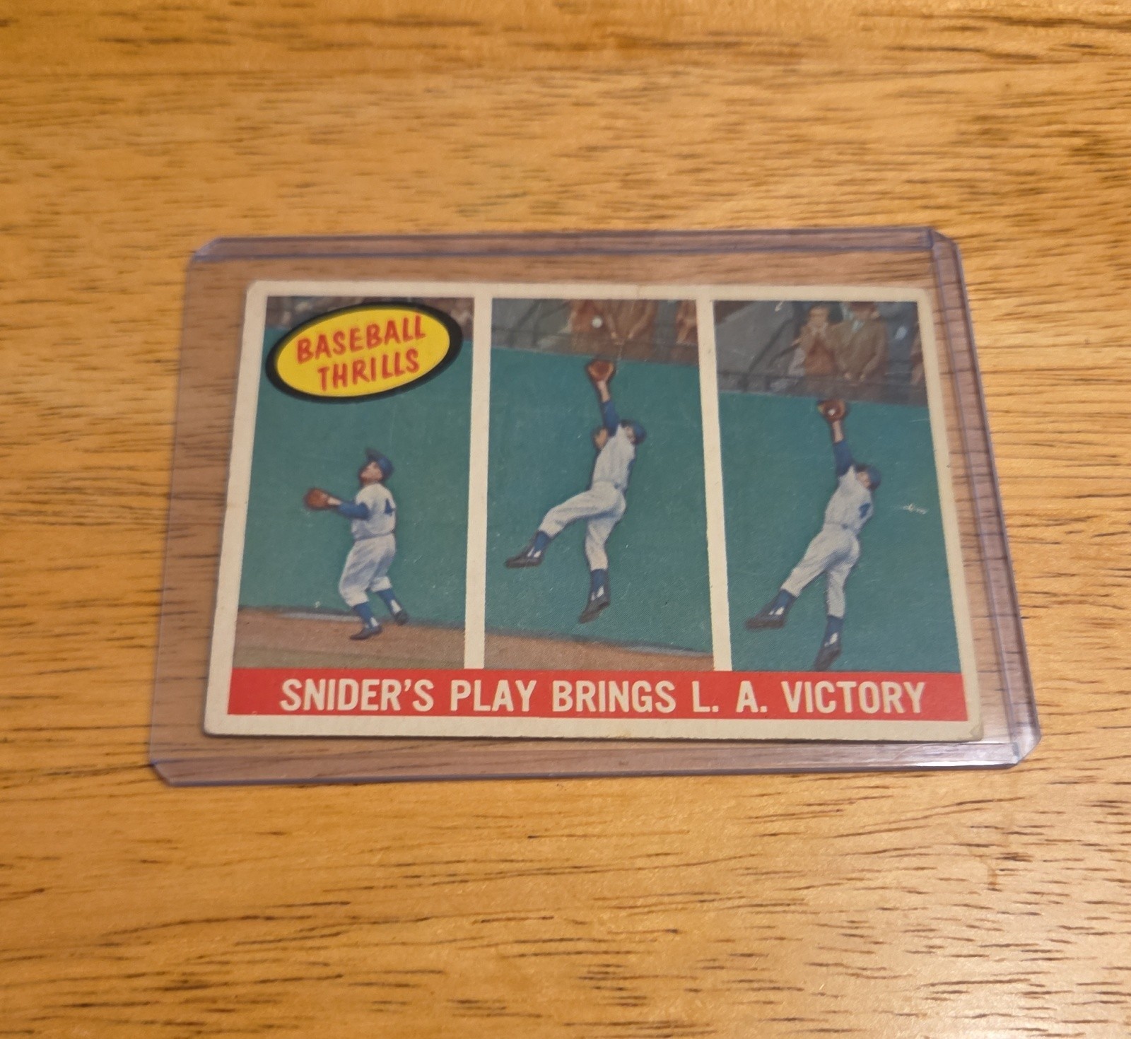 1959 Topps - Baseball Thrills Duke Snider #468 1959 Topps - Baseball Thrills Duke Snider #468