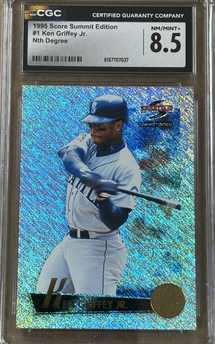 Ken Griffey Jr. Nth Degree #1 - 1995 Score Summit Mariners CGC 8.5 NM/Mint+