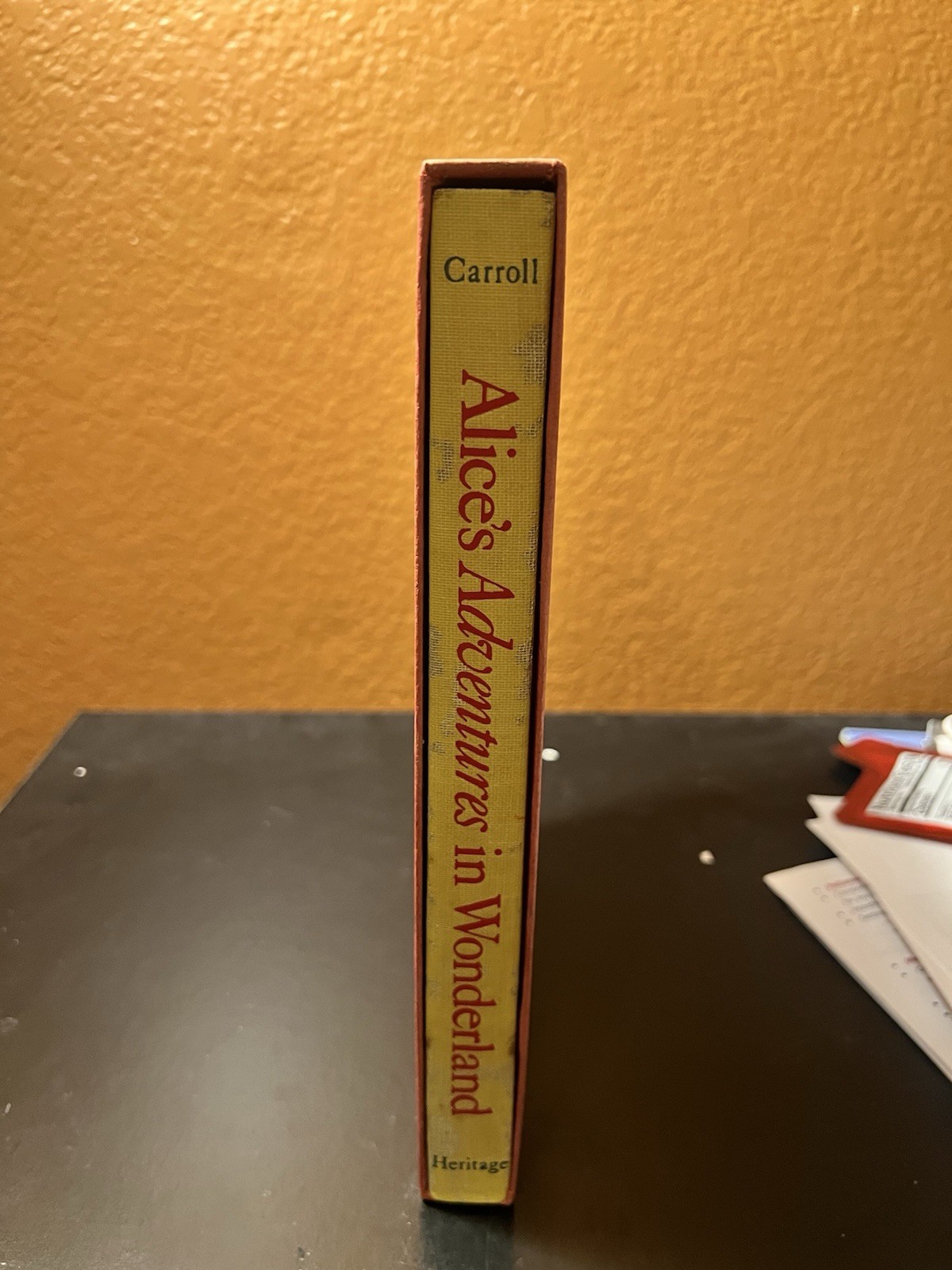 Vintage Alice’s Adventures in Wonderland Heritage Press Hardcover Book+Slipcase Vintage Alice’s Adventures in Wonderland Heritage Press Hardcover Book+Slipcase