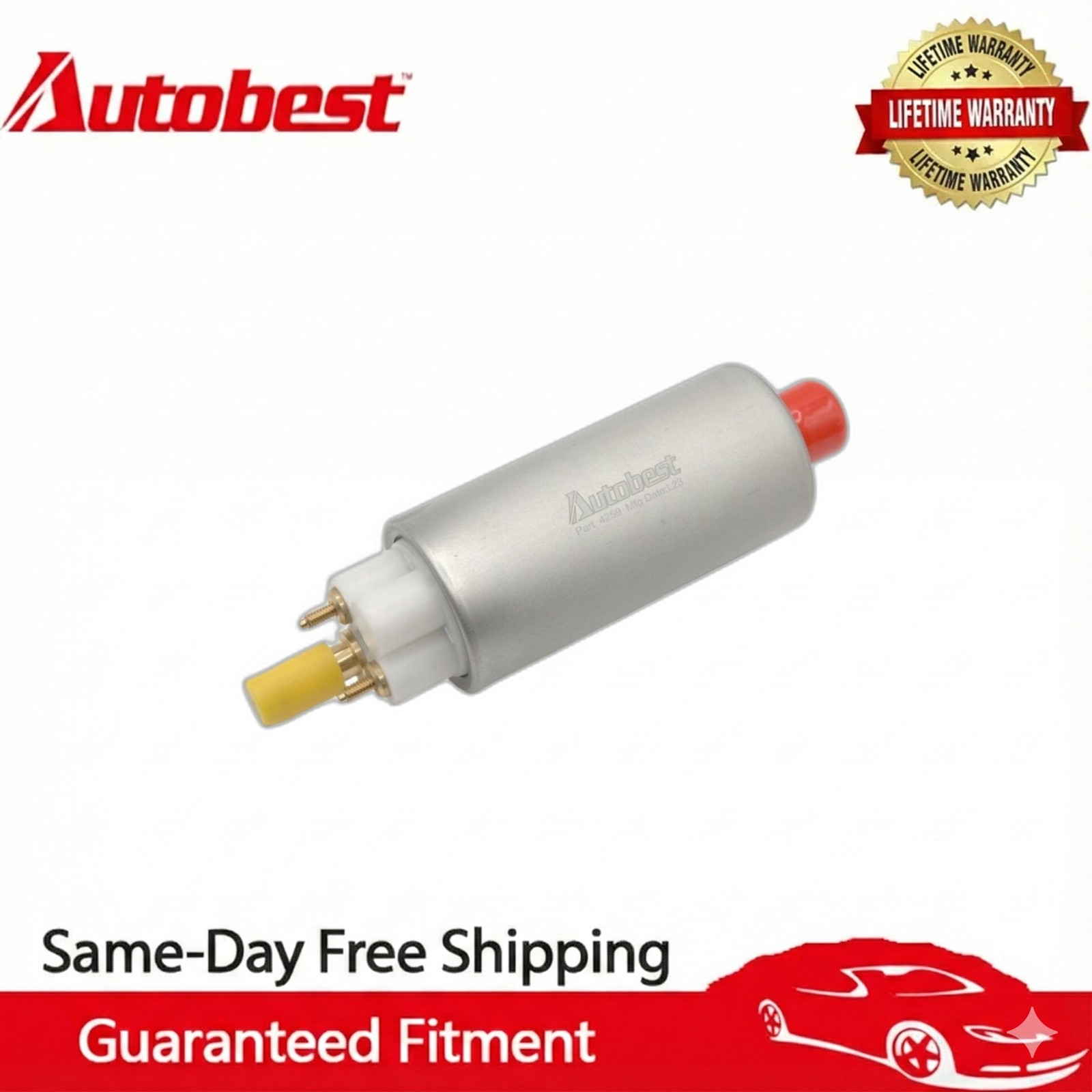 Autobest F4259 Electric Fuel Pump For Universal Fuel Pump