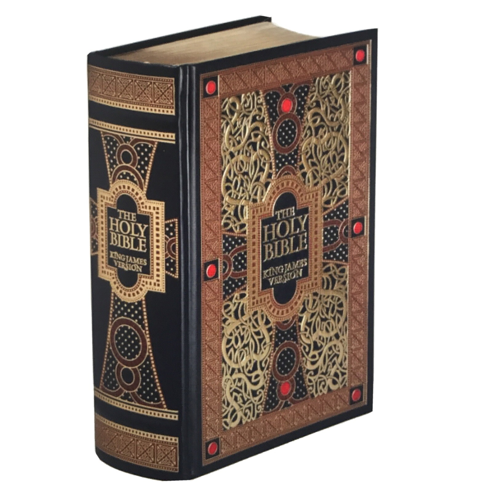 ❤️THE HOLY BIBLE King James Version Gustave Dore Illustrated Leather Bound NEW