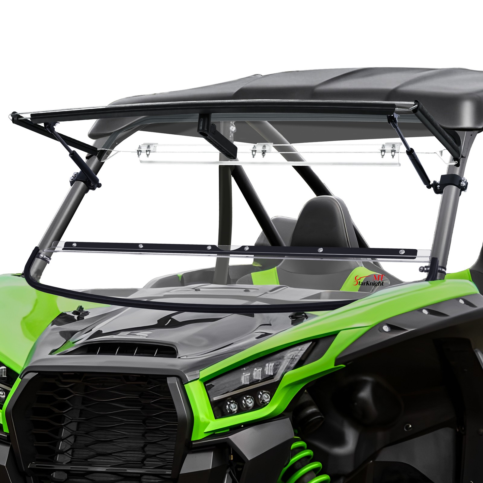 Flip Front Windshield For Kawasaki Teryx KRX 1000 2020-2025 2026 Clear Window Flip Front Windshield For Kawasaki Teryx KRX 1000 2020-2025 2026 Clear Window