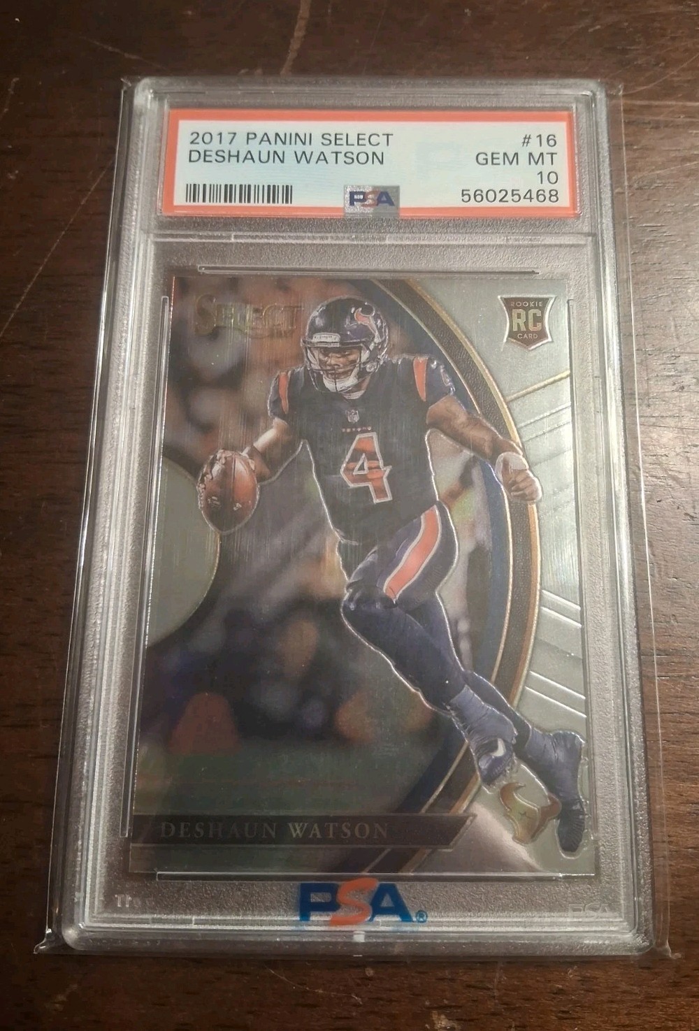 PSA 10 2017 Panini Select Prizm Deshaun Watson Uncorrected Error SP Rookie RC 🔥 PSA 10 2017 Panini Select Prizm Deshaun Watson Uncorrected Error SP Rookie RC 🔥