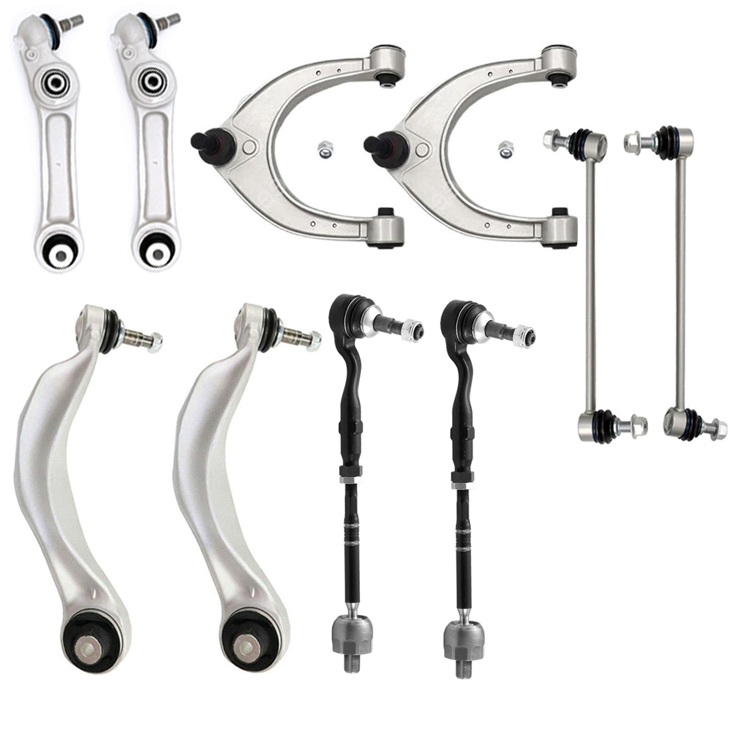 10X Front Control Arm Kit for BMW 5 6 Series 528i 535d 535i 640i Gran Coupe 650i