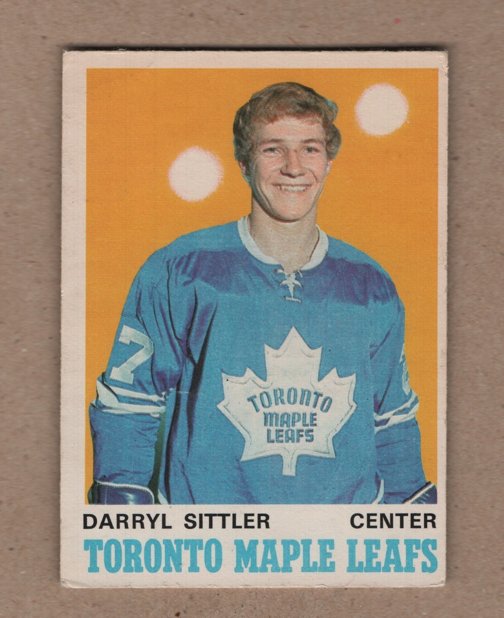 1970-71 Darryl Sittler hockey OPC RK #218 Vg condition 79.99$. 1970-71 Darryl Sittler hockey OPC RK #218 Vg condition 79.99$.