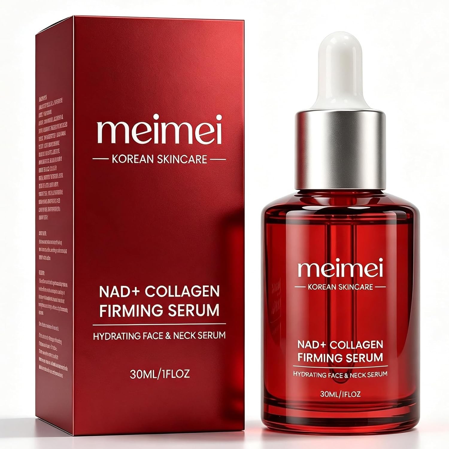 MEIMEI Firming Serum, Korean Beauty NAD+ Face and Neck Serum | with EGF and C...