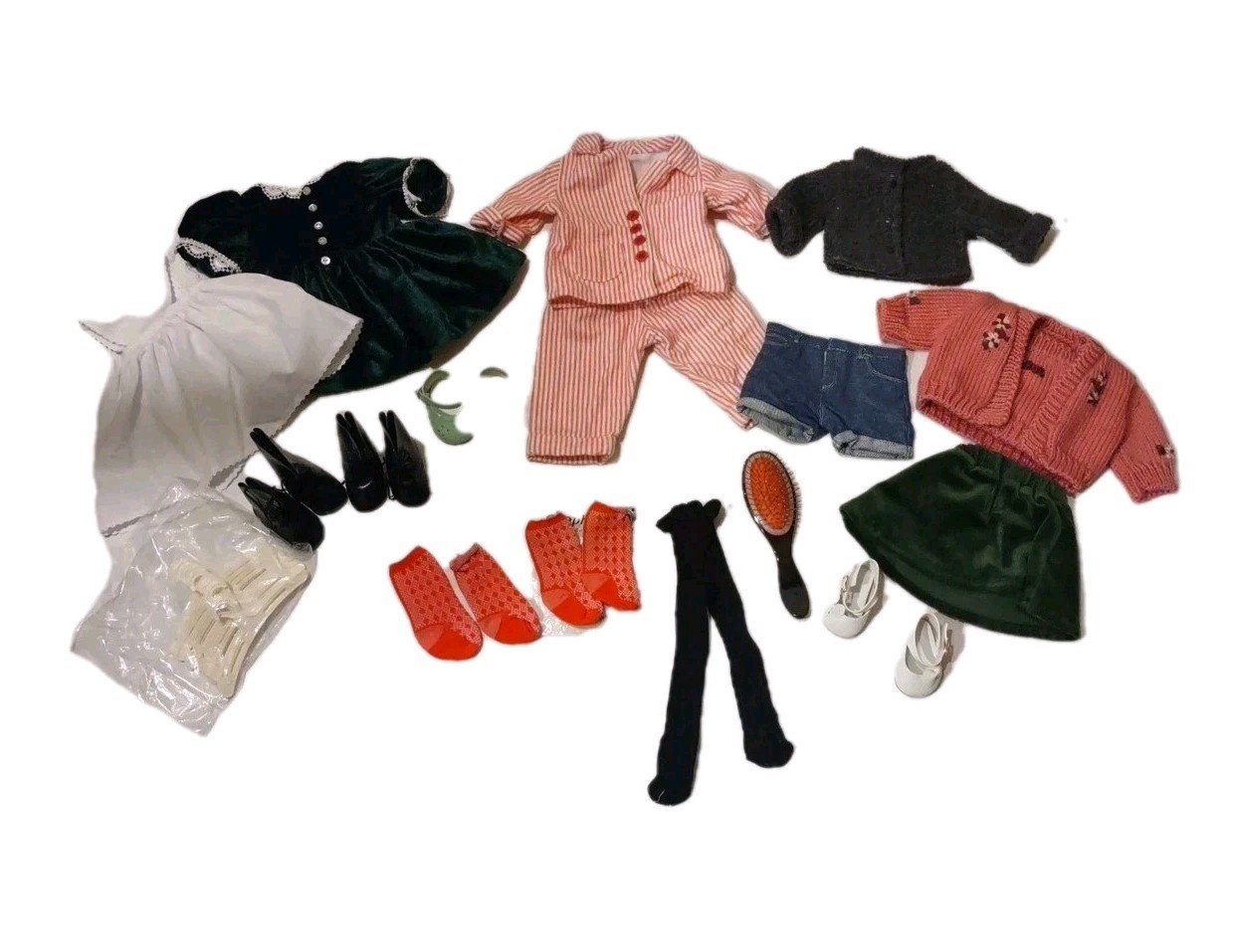 Adorable Lot of 18 Inch Doll Outfits/ Accessories compatible w/ American Girl