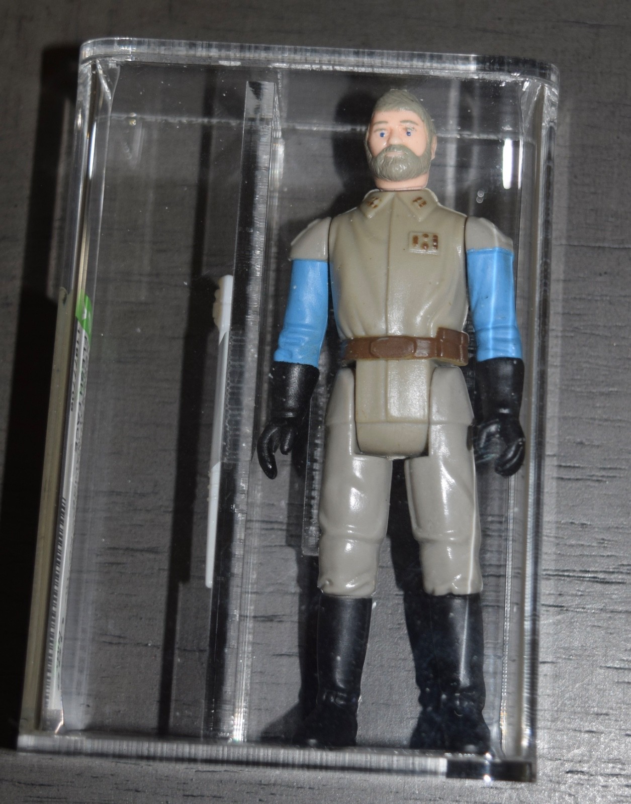 Star Wars Vintage Loose Kenner 1983 ROTJ General Madine Flesh Face HK AFA U85 Star Wars Vintage Loose Kenner 1983 ROTJ General Madine Flesh Face HK AFA U85