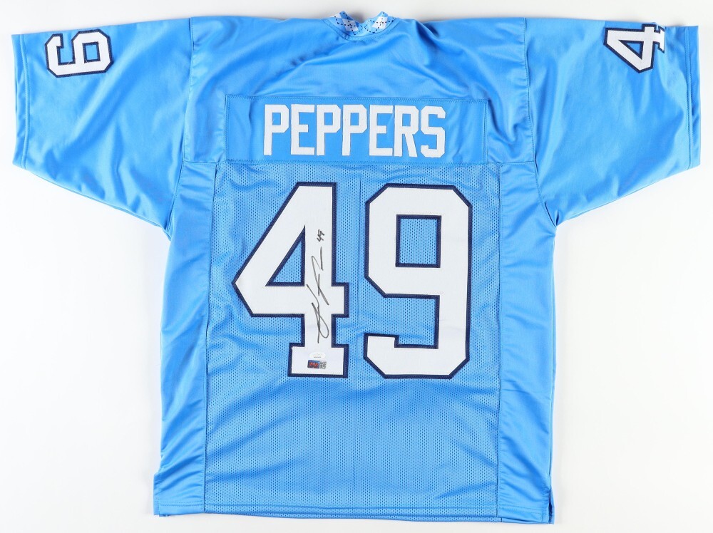 Julius Peppers Signed North Carolina Tar Heels Jersey (JSA COA) NFL HOF 2024 L.B Julius Peppers Signed North Carolina Tar Heels Jersey (JSA COA) NFL HOF 2024 L.B