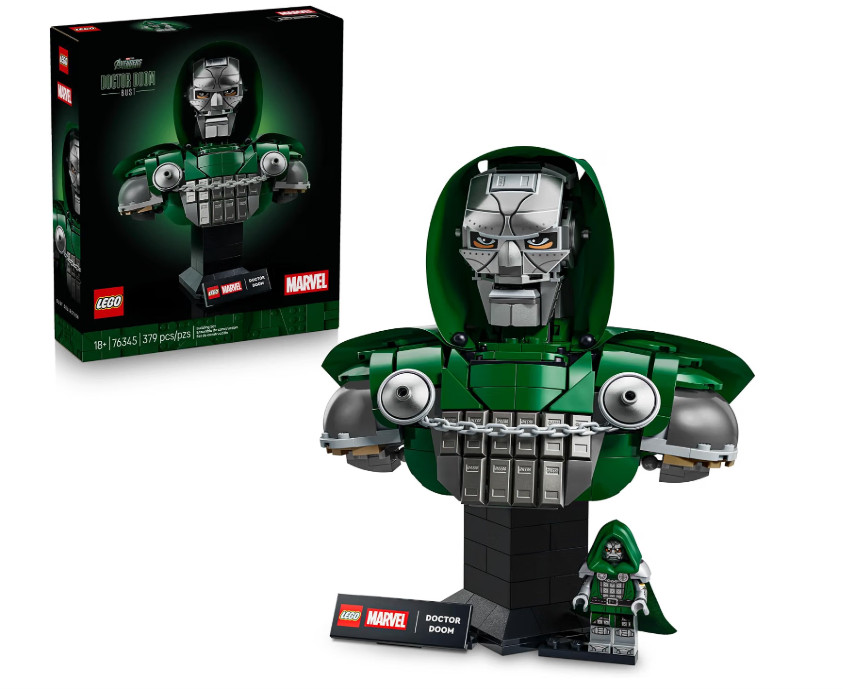 LEGO Marvel Doctor Doom Bust 76345, 379 pieces, Gift for Marvel Fans New Box LEGO Marvel Doctor Doom Bust 76345, 379 pieces, Gift for Marvel Fans New Box