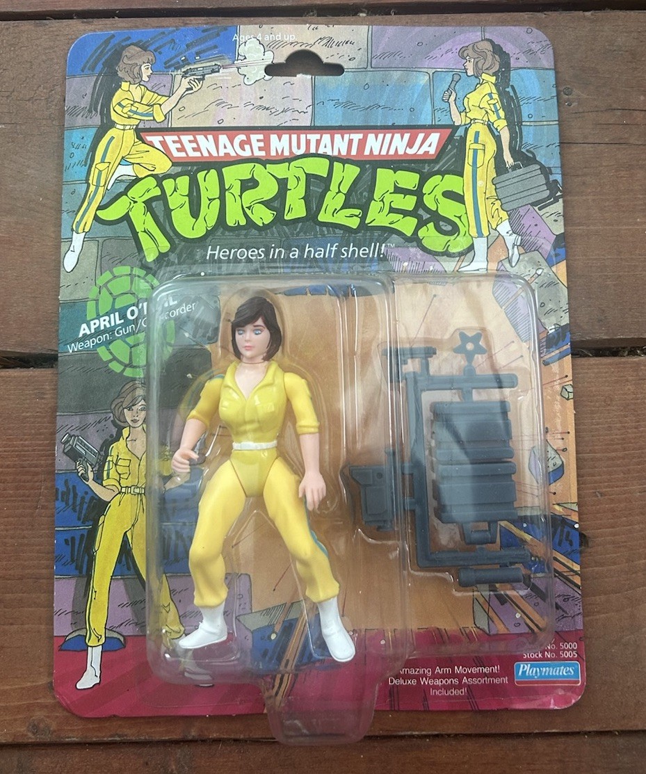 1988 Playmate Teenage Mutant Ninja Turtles April O’Neal Action Figure 1988 Playmate Teenage Mutant Ninja Turtles April O’Neal Action Figure