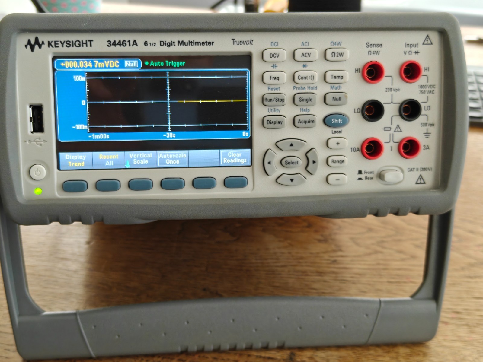 Keysight 34461A 6.5 Digit TrueVolt Digital Multimeter LAN USB