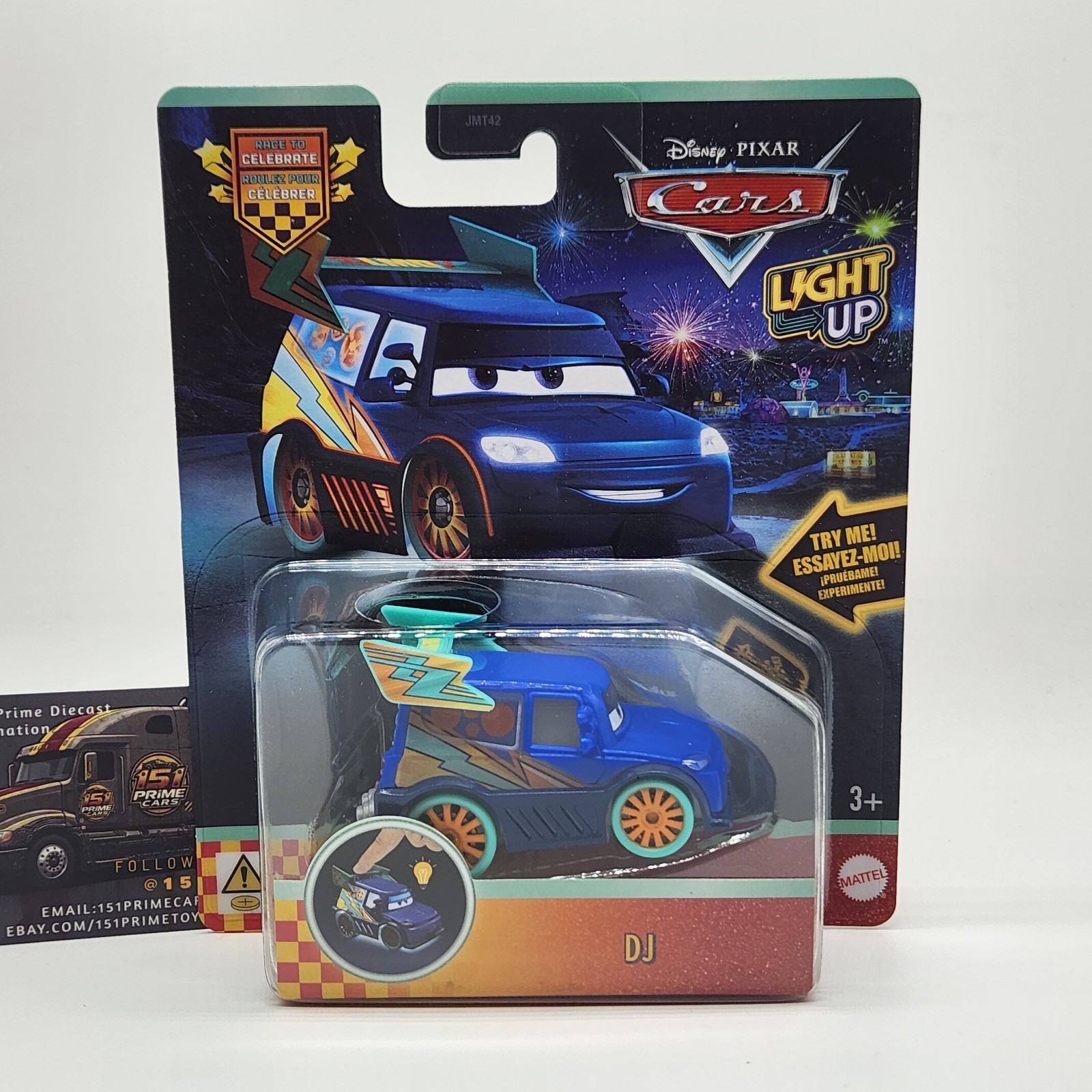 Disney Pixar Cars 2026 Race to Celebrate LIGHT UP DJ Disney Pixar Cars 2026 Race to Celebrate LIGHT UP DJ