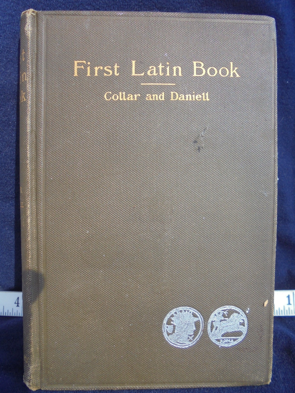 \'First Latin Book\' Published 1901 by Ginn & Co.