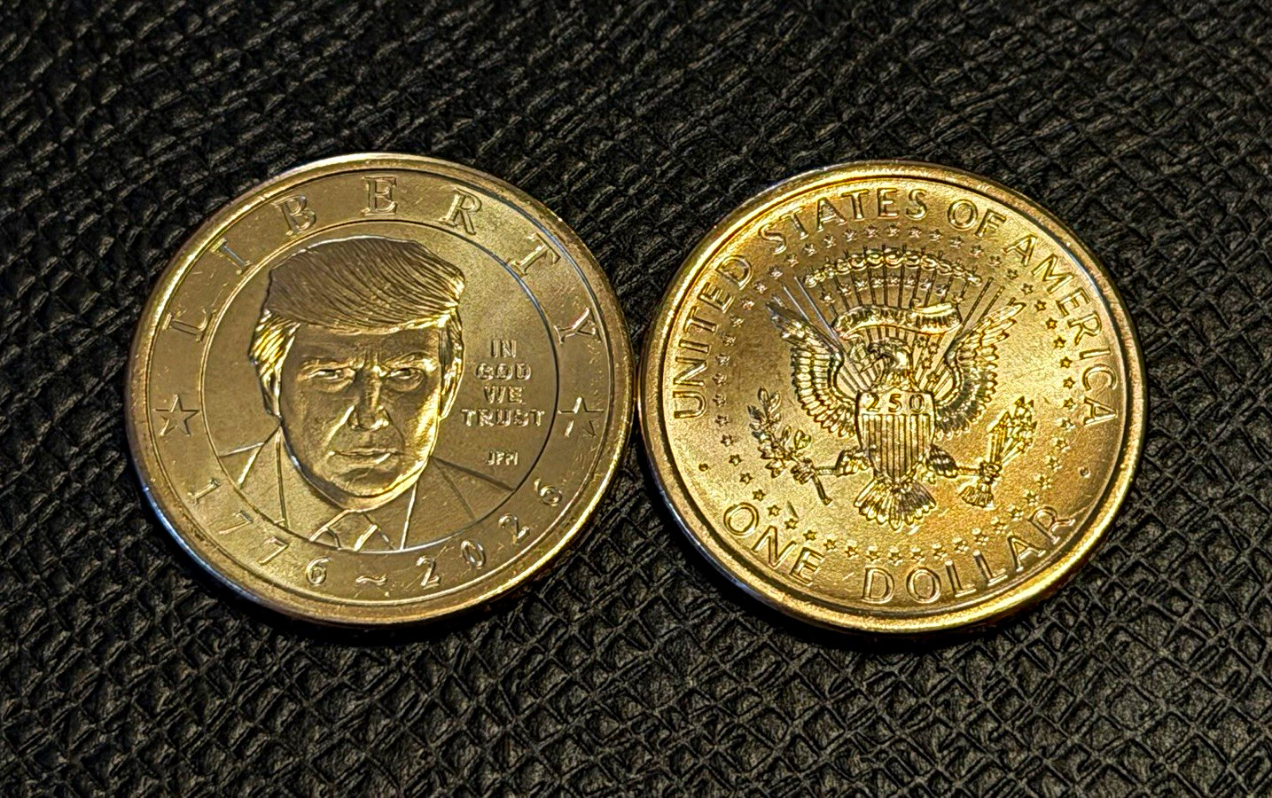 1776-2026 Donald Trump Presidential $1 Coin Philadelphia Mint