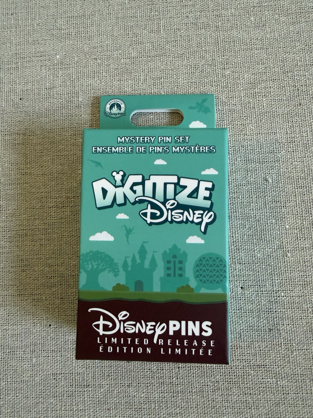 Walt Disney World 2026 Digitize Disney Mystery Blind Box Sealed Unopened LR 2Pin Walt Disney World 2026 Digitize Disney Mystery Blind Box Sealed Unopened LR 2Pin
