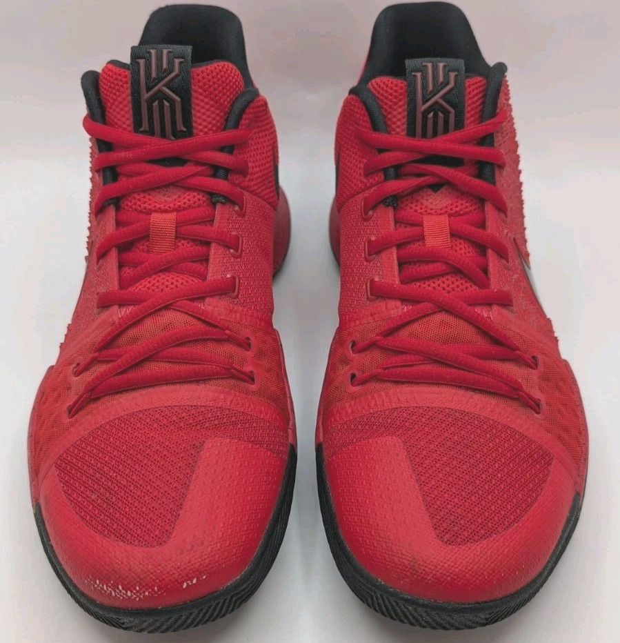 Nike Kyrie 3 Candy Apple Red Black Men\'s Basketball Shoes Size 10.5 EXCELLENT Nike Kyrie 3 Candy Apple Red Black Men\'s Basketball Shoes Size 10.5 EXCELLENT